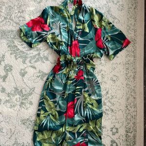 AS IS 100% silk Maggie London mid length dress